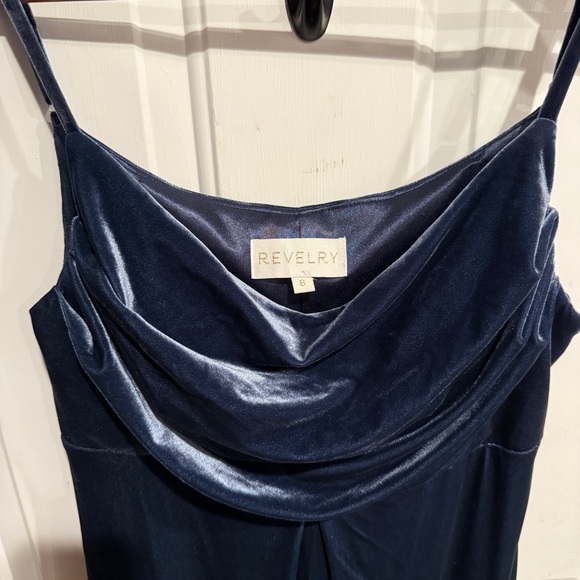 Revelry Navy Blue Maxi Dress - Picture 5 of 7